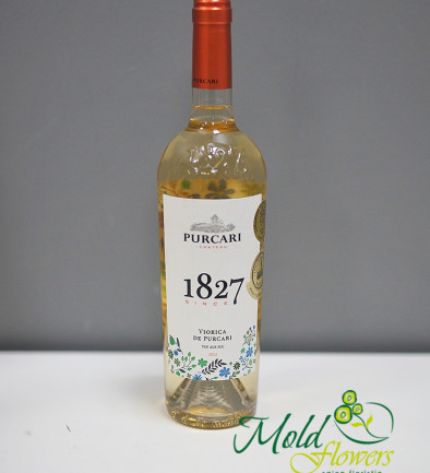 Wine Purcari Viorica White Dry 0.75L photo 394x433